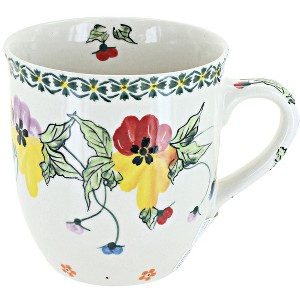 Blue Rose Polish Pottery 131 Millena Coffee Mug - 1 of 2