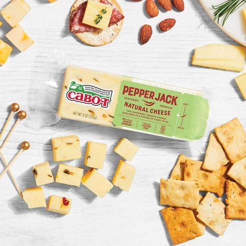 Cabot Creamery Pepper Jack Cheese - 8oz, 2 of 4
