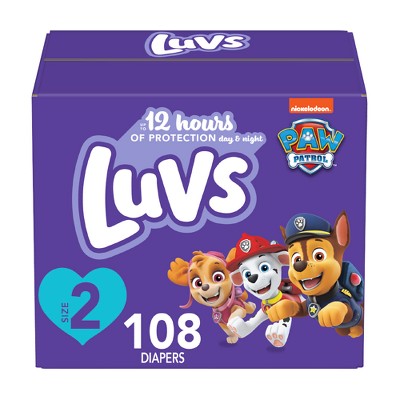 Image of Luvs Pro Level Leak Protection Diapers Big Pack - Size 2 - 108ct