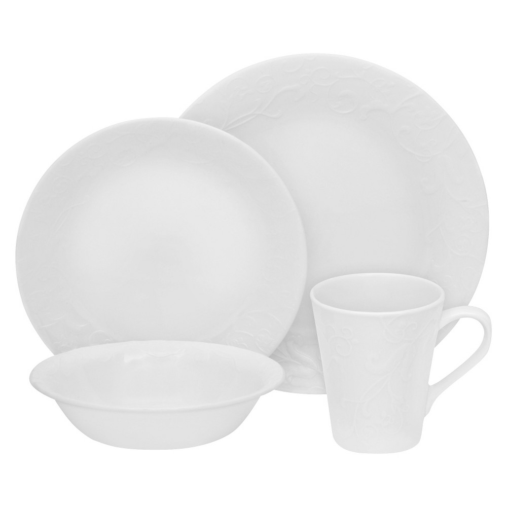UPC 071160083585 product image for Corelle Embossed 16pc Dinnerware Set Bella Faenza | upcitemdb.com