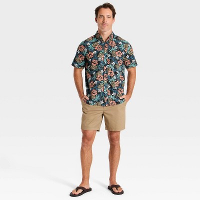 Мужские рубашки Goodfellow & Co x Reyn Spooner Men's Short Sleeve Pineapple Button-Down Shirt - Goodfellow & Co™ x Reyn Spooner Navy XXL — фото 2