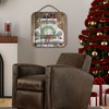 Courtside Market Christmas Truck 12x12 Hanging Artboard with Twine - 2 of 2