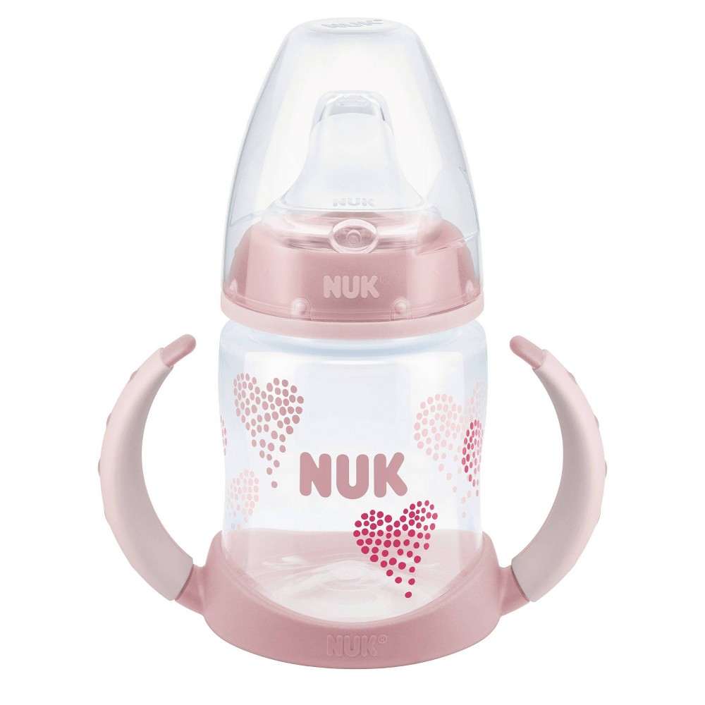 Photos - Baby Bottle / Sippy Cup NUK Small Learner Fashion Cup with Tritan - Pink - 5oz 