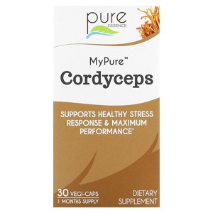 Pure Essence MyPure, Cordyceps, 500 mg, 30 Vegi-Caps - 1 of 3