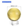 Unique Bargains Photography Decoration K9 Crystal Ball with Gift Box and Crystal Stand 1 Pc - 2 of 4