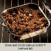 All-Clad 8 Inch Square Baker with Lid, Stainless Steel, Gourmet Accessories - 4 of 4