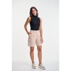 Lafidi Women’s Avia Hi-Rise Bermuda Shorts with Pleated Front and Sleek Pockets for a Polished, Professional Look - 2 of 4