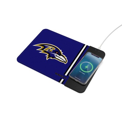 NFL Baltimore Ravens Wireless Charging Mousepad