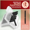 MEDca Hearing Aid Ear Wax Guard Filters, 5 Pack/40 Pieces Replacement Wax Filters Prevent Cerumen Dust and Grease Build Up - 3 of 4