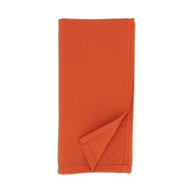 Pumpkin Cotton Casual Everyday Table Napkins, Set of 12