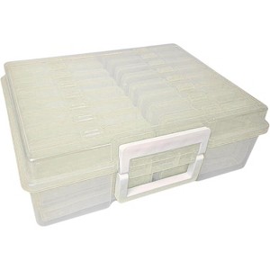 4E's Novelty 16 Pack Clear Photo Storage Box with 4x6 Photo Cases and Photo Organizing Box - 1 of 1