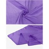 INSPIRE CHIC Women's Solid Color Satin Large Square Scarf Neckerchief Bandanas 35"x35" - 4 of 4