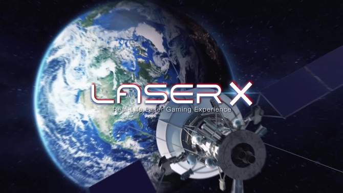 Laser X Revolution Two Player Long Range Laser Tag Gaming Blaster Set, 2 of 10, play video