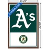 Trends International MLB Oakland Athletics - Logo 22 Framed Wall Poster Prints - 3 of 4