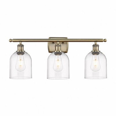 Bella - 3 Light Bath Vanity In Industrial Style-10.5 Inches Tall and 25.5 Inches Wide