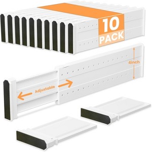 Tree City Adjustable Drawer Divider 15-21 inches | ABS Baby Clothes Storage Tool | Kitchen and Bathroom Organizer - 1 of 4