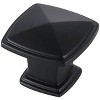 Elegant Lighting Marcel 1.2Inch Matte Black Square Knob Multipack (Set of 10) - 4 of 4