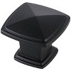 Elegant Lighting Marcel 1.2Inch Matte Black Square Knob Multipack (Set of 10) - image 4 of 4