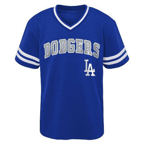 MLB Los Angeles Dodgers Toddler Boys' Pullover Team Jersey - 2T