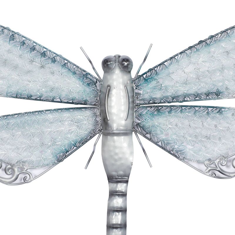 Eclectic Metal Dragonfly Wall Decor Turquoise - Olivia &#38; May, 4 of 7