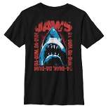 Boy's Jaws Da-Dum Da-Dum Distressed T-Shirt