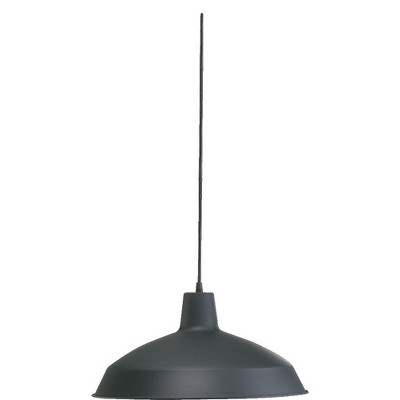 Quorum Lighting 1 - Light Pendant in  Matte Black