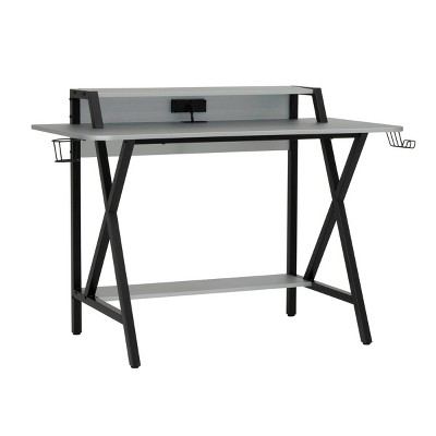 Challenger Gaming Table Black/Silver - SD Gaming