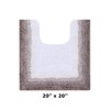 Torrent Collection 100% Soft Cotton Tufted Weave Bath Rug, Ombre Pattern, Highly Absorbent, Machine Washable Bathroom Mat for Multipurpose Use - 2 of 4