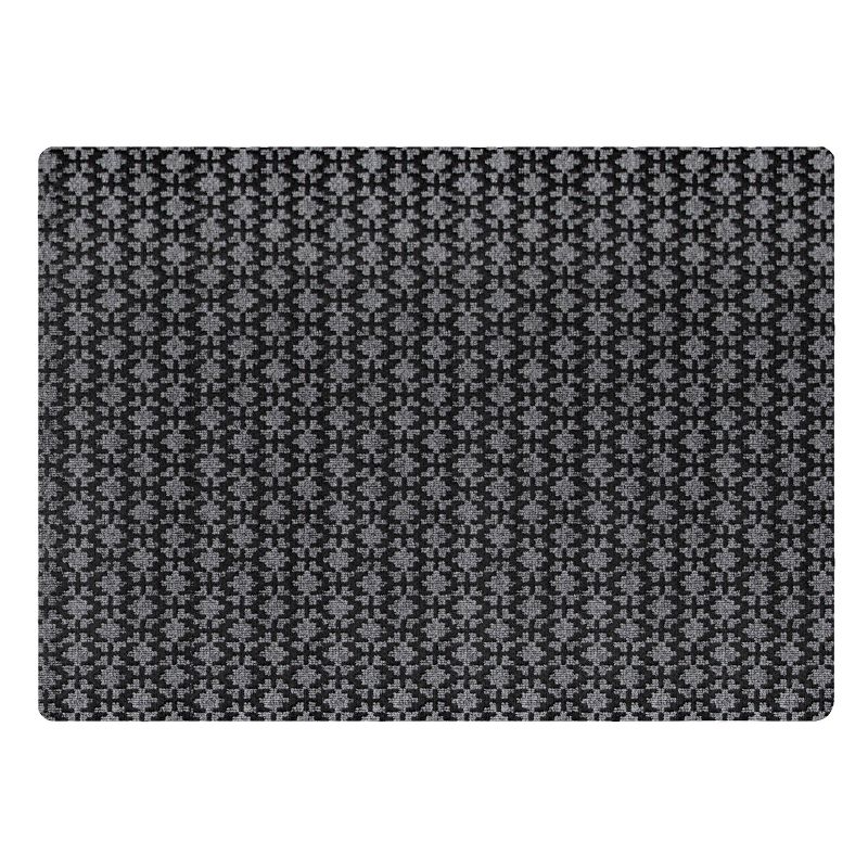 3&#39;x4&#39; Two-Tone Textile Mat Gray - Multy Home, 1 of 6