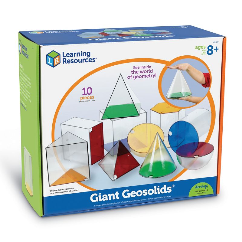 Learning Resources Giant GeoSolids, Large Plastic Shapes, 5 of 6
