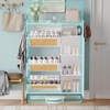 homfan Rattan Shoe Cabinet w/3 Drawers & 4-Tier Shelves - Adjustable Storage for Entryway/Closet/Hallway - 3 of 4