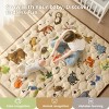 GOTGELIF 50"x50" Extra-Thick Cushioned Foam Baby Play Mat Foldable & Non-Slip Tummy Time Mat - 3 of 4