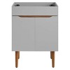 Modway Harvest 24" Bathroom Vanity Cabinet – Modern Freestanding Storage Unit (Sink Basin Not Included) - 4 of 4