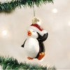 Old World Christmas Glass Blown Christmas Ornament, Dancing Penguin - 2 of 3