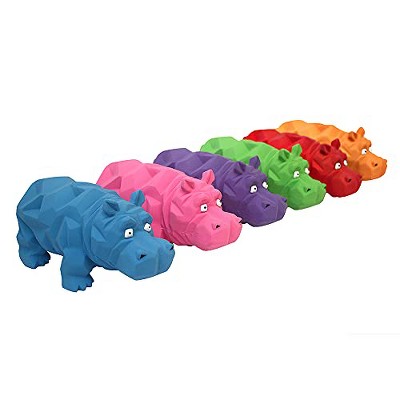 Multipet Mini Latex Origami Hippo - Assorted Colors