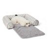 NICOLE MILLER NEW YORK PET Kendall Fluted Geo Cozy Couch Protector Pet Bed - 2 of 4
