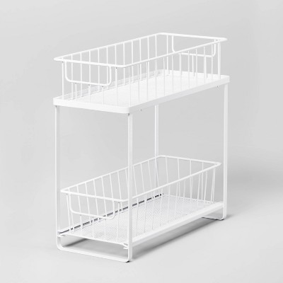 3 Tier Drawer Organizer Matte White - Brightroom™