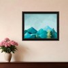 HomeRoots Adventure Awaits Black Framed Print Wall Art - 2 of 4