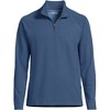 Lands' End Men's Long Sleeve Raglan Hybrid Quarter Zip - 3 of 4
