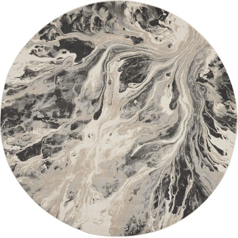 Inspire Me Home Decor Elegance Modern Marbled Indoor Area Rug - image 1 of 4