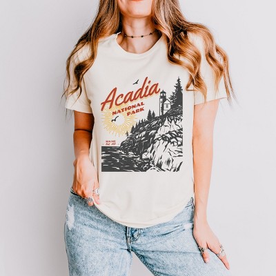 Simply Sage Market Acadia National Park Maine Est. 1919 Short Sleeve Tee