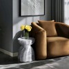 Meridian Furniture,Caserta Marble Finish Concrete End Table - 2 of 4