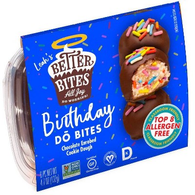 Better Bites Gluten Free Birthday DŌ Bites - 6ct