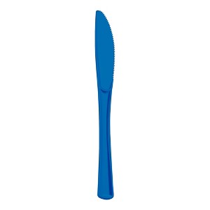 Smarty Had A Party Blue Disposable Plastic Party Knives - 600 pcs - 1 of 4