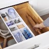 LunaLulinlk Sliding drawer tray with adjustable dividers and expandable storage compartments - 4 of 4