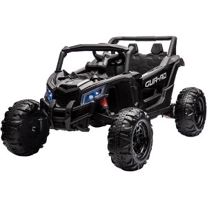 Kids Ride On Car, 24V Ride On UTV, Battery Powered Electric Off-Road UTV Car w/Remote Control, 200W Motor, Spring Suspension, LED Headlights - 1 of 4