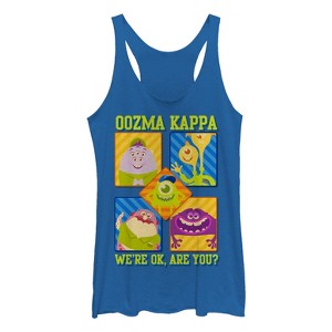 Women's Monsters Inc Oozma Kappa We're Ok Racerback Tank Top - 1 of 3