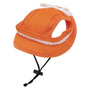 Unique Bargains Small Dog Cat Sun Hat with Ear Holes for Summer Outdoor Sports - 1 of 4