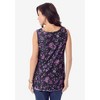 Roaman's Women's Plus Size V Neck Cami - 3 of 4