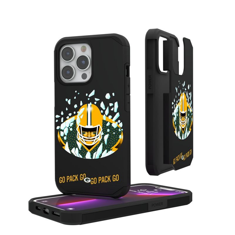 Keyscaper Green Bay Packers 2024 Illustrated Limited Edition Rugged Phone Case, 1 of 2